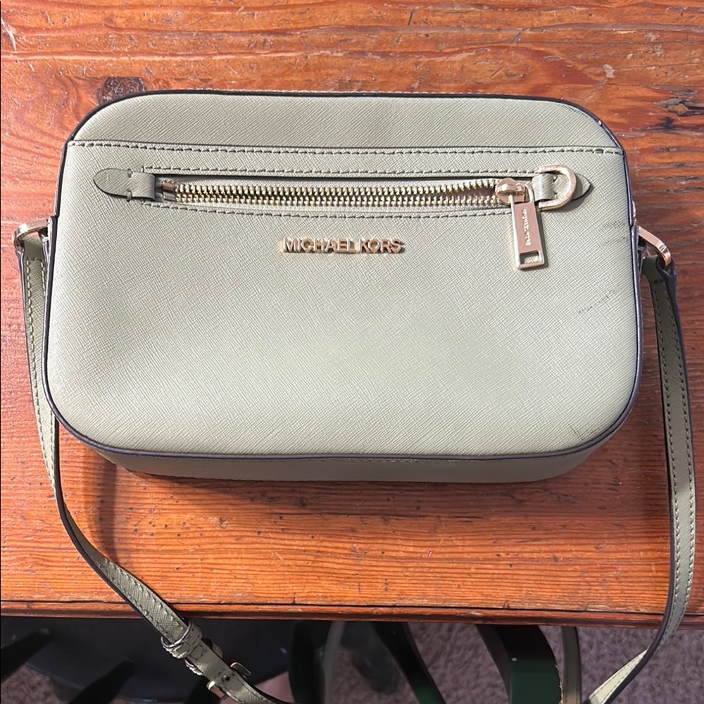 Michael Kors Olive Crossbody Bag